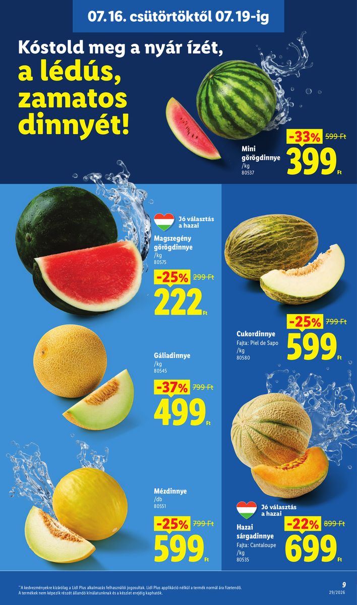 Lidl catalog page 9 — 2026-07-13 to 2026-07-18