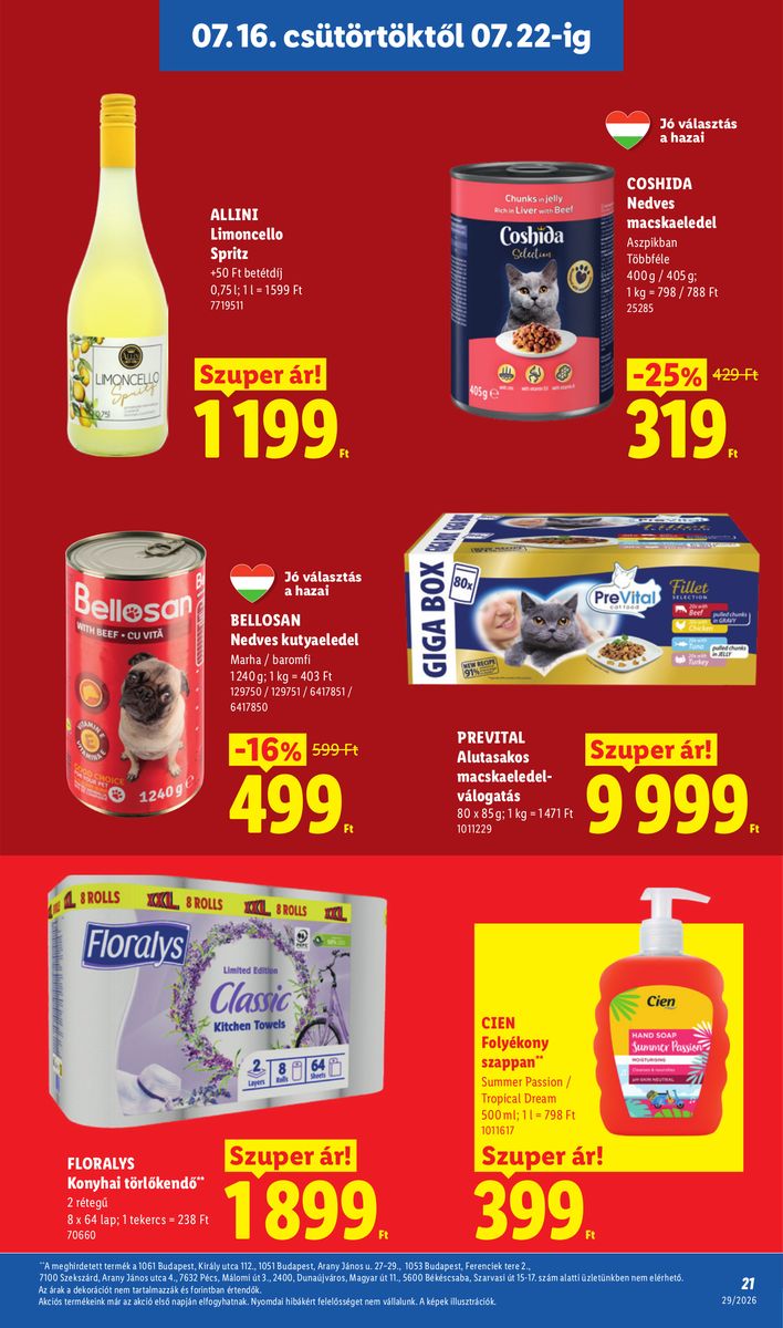Lidl catalog page 21 — 2026-07-13 to 2026-07-18