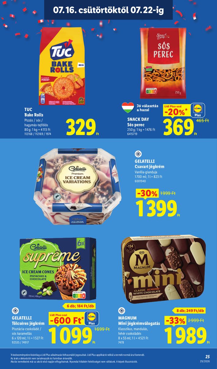 Lidl catalog page 25 — 2026-07-13 to 2026-07-18