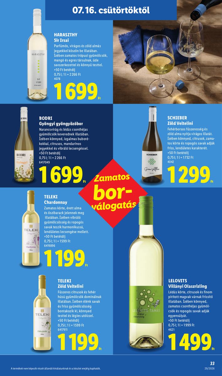 Lidl catalog page 33 — 2026-07-13 to 2026-07-18