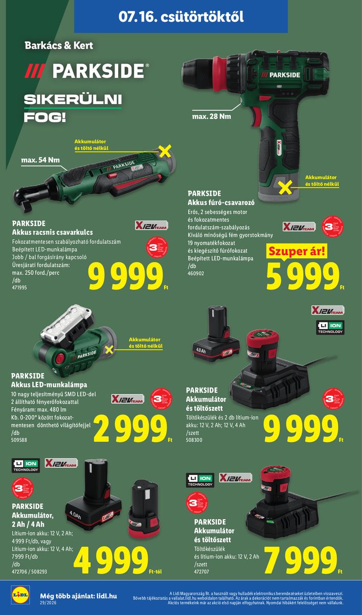 Lidl catalog page 42 — 2026-07-13 to 2026-07-18