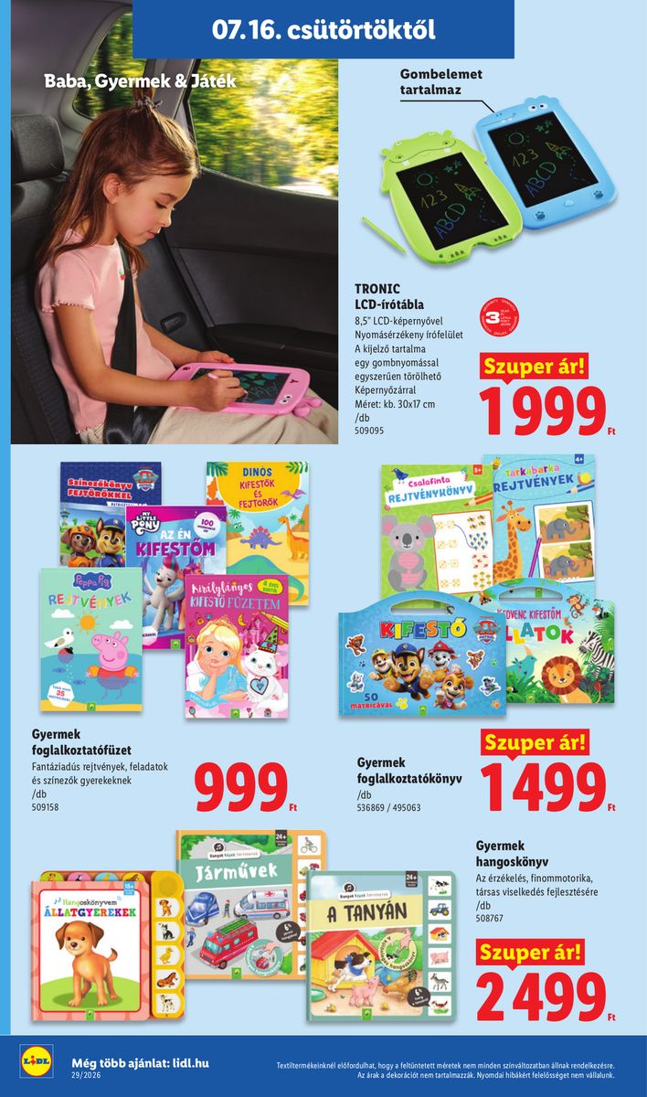 Lidl catalog page 46 — 2026-07-13 to 2026-07-18