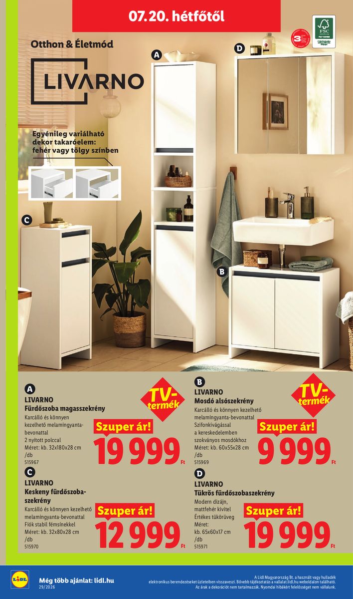Lidl catalog page 64 — 2026-07-13 to 2026-07-18