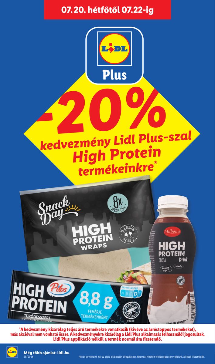 Lidl catalog page 72 — 2026-07-13 to 2026-07-18