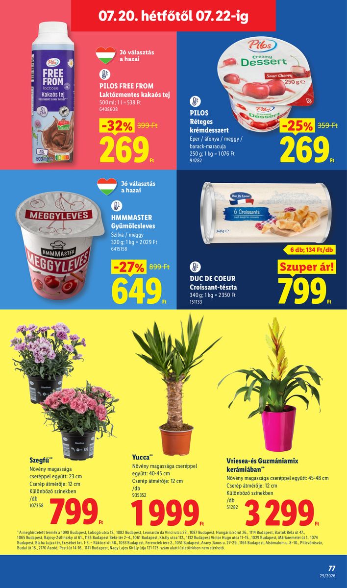 Lidl catalog page 77 — 2026-07-13 to 2026-07-18