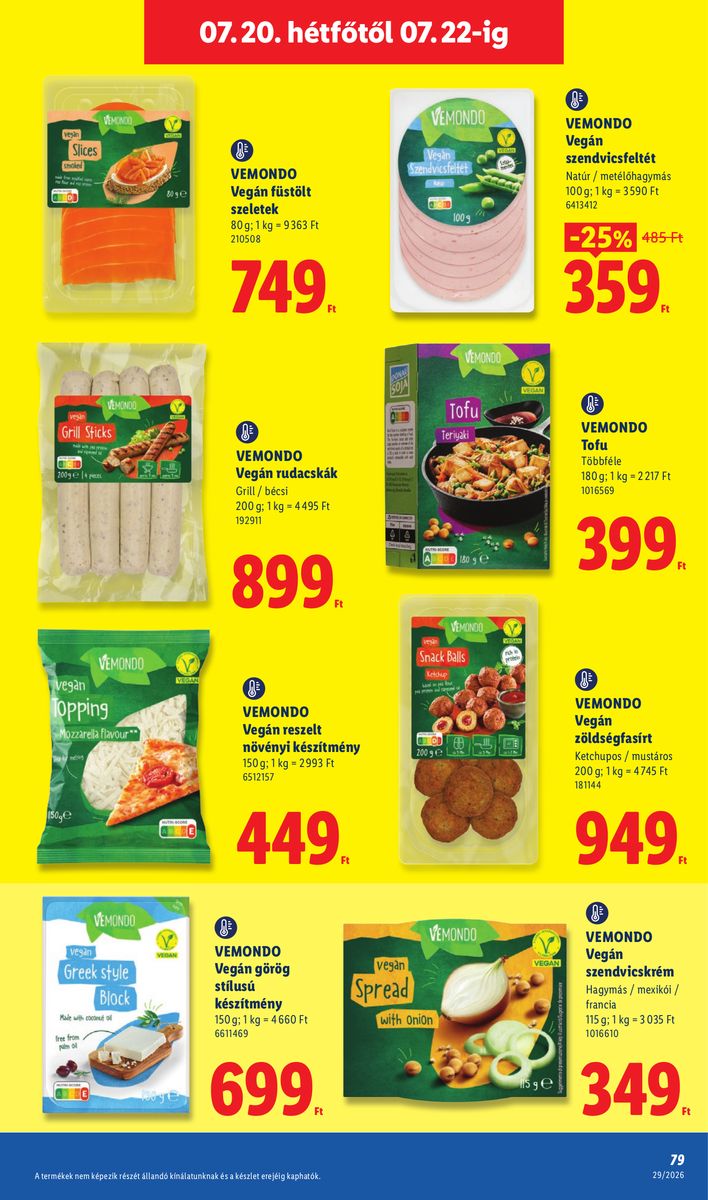 Lidl catalog page 79 — 2026-07-13 to 2026-07-18