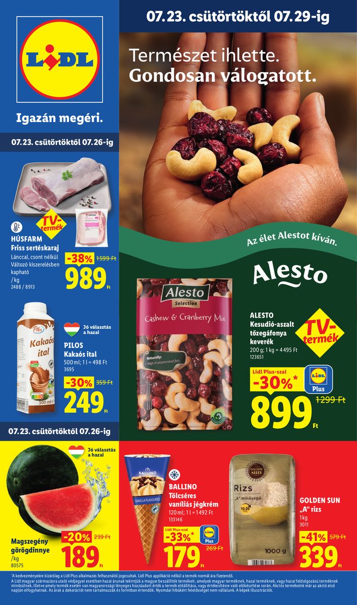 Lidl catalog cover
