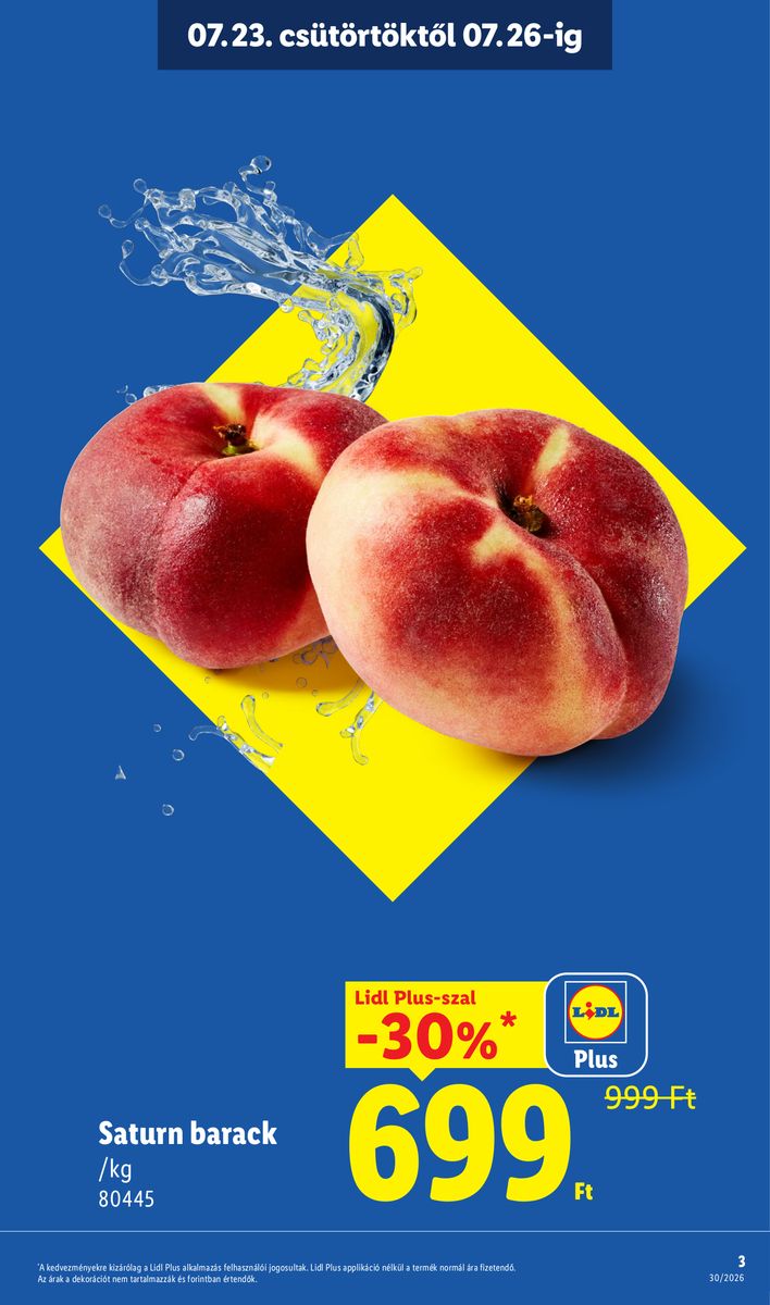 Lidl catalog page 3 — 2026-07-20 to 2026-07-25