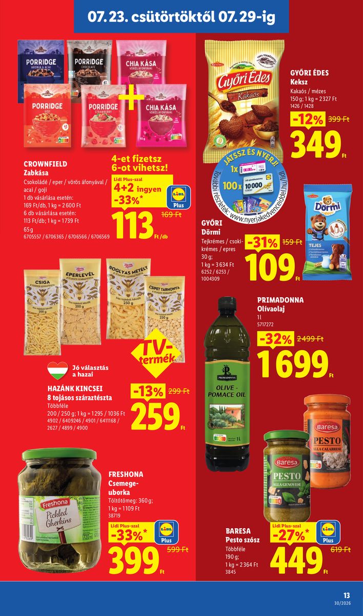 Lidl catalog page 13 — 2026-07-20 to 2026-07-25