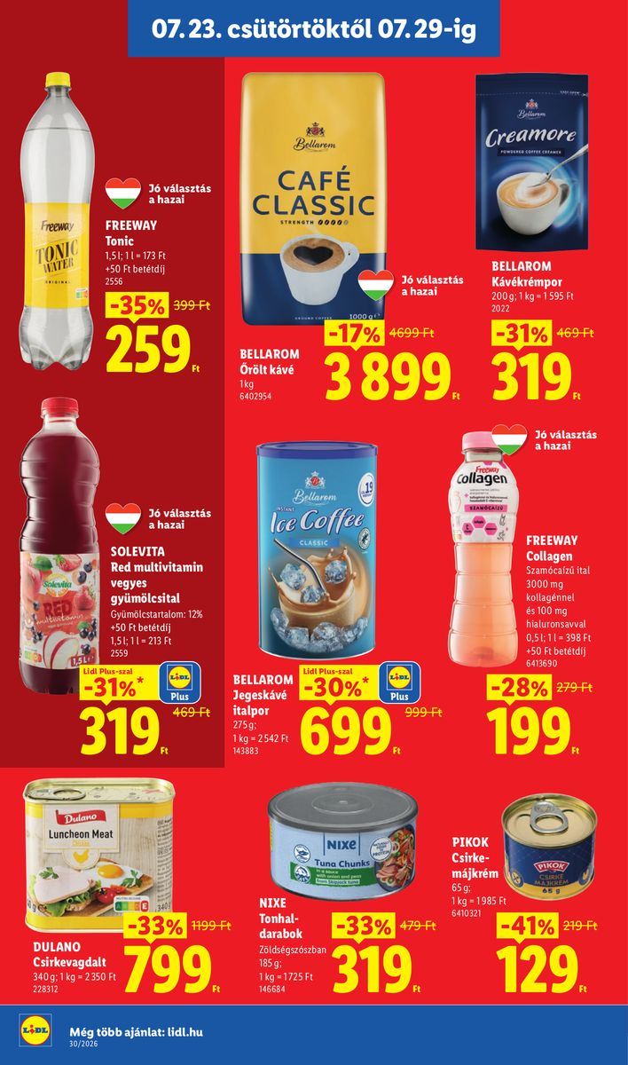Lidl catalog page 14 — 2026-07-20 to 2026-07-25