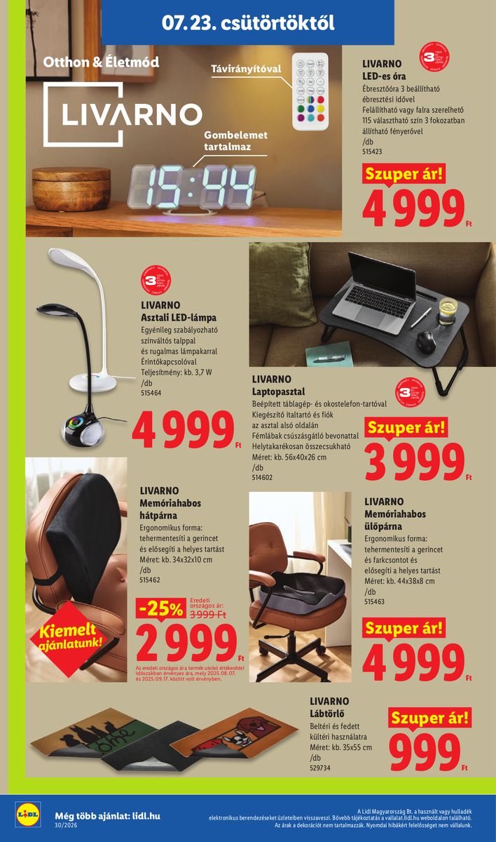 Lidl catalog page 32 — 2026-07-20 to 2026-07-25