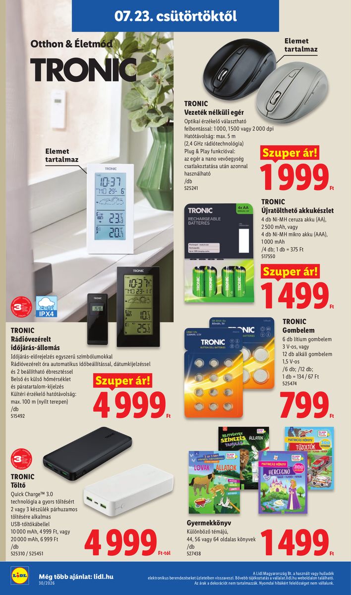 Lidl catalog page 34 — 2026-07-20 to 2026-07-25