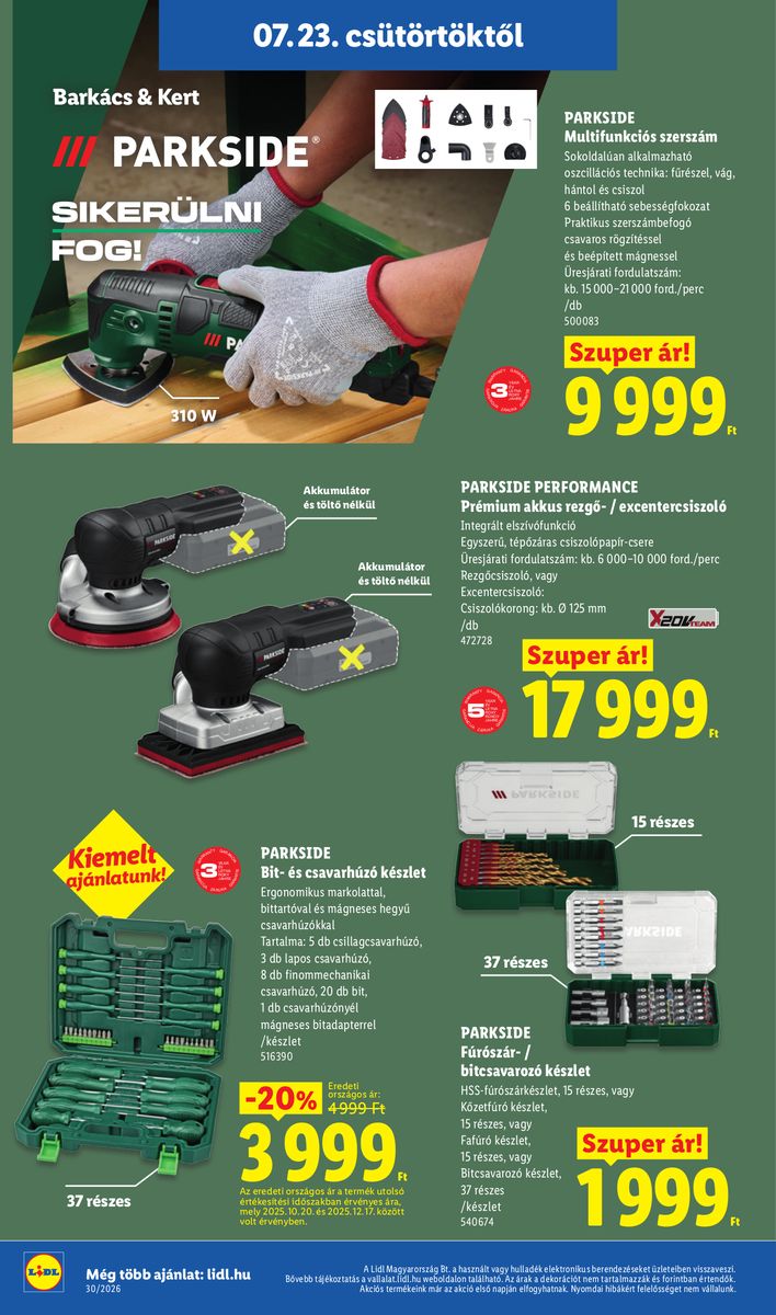 Lidl catalog page 36 — 2026-07-20 to 2026-07-25