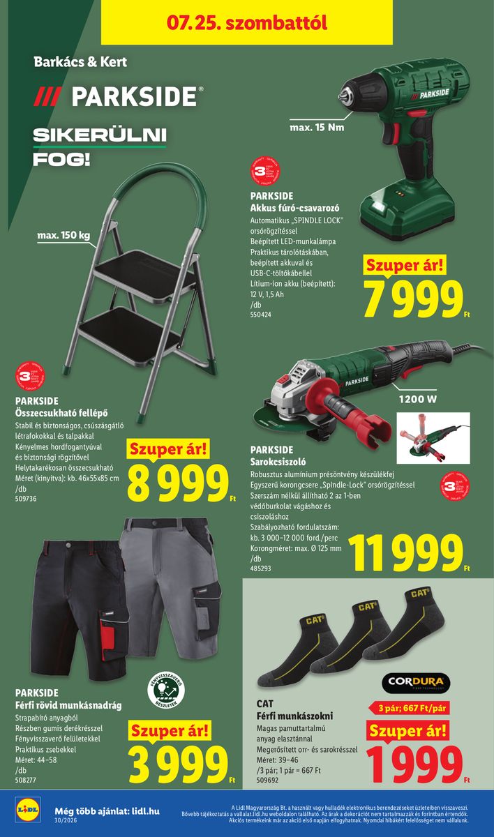 Lidl catalog page 46 — 2026-07-20 to 2026-07-25