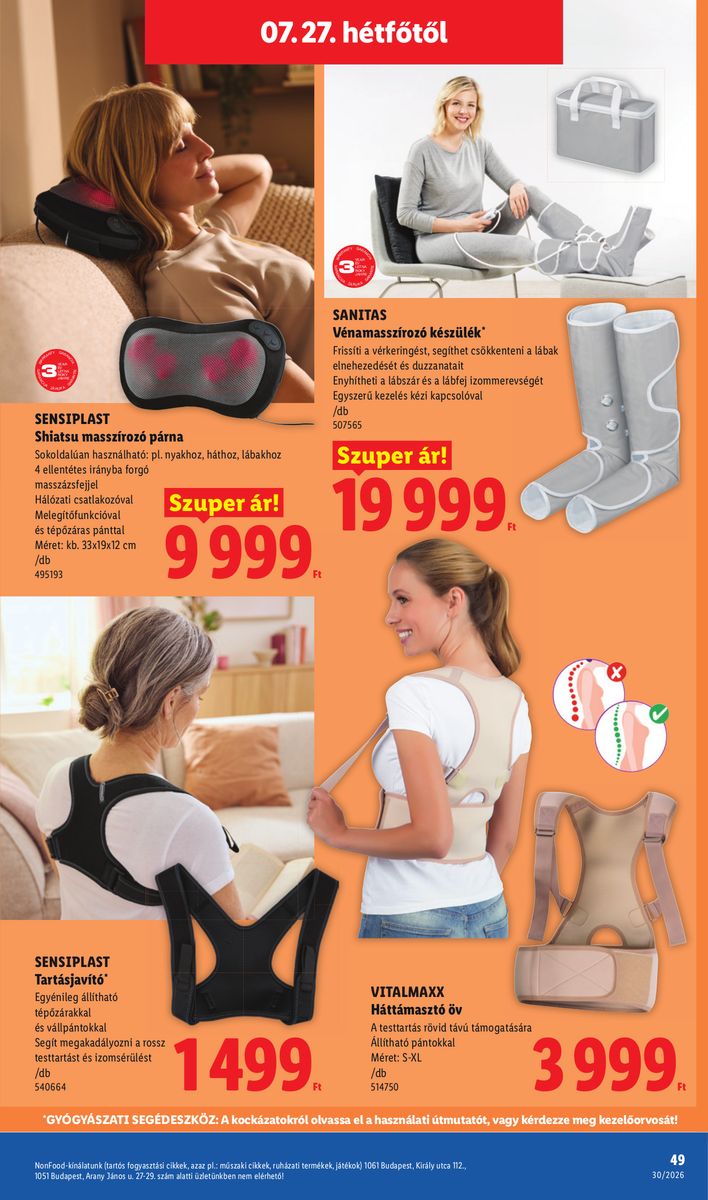 Lidl catalog page 49 — 2026-07-20 to 2026-07-25