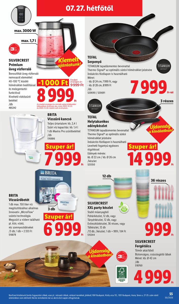 Lidl catalog page 55 — 2026-07-20 to 2026-07-25