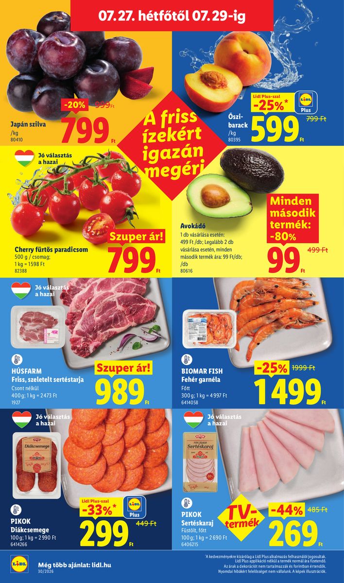 Lidl catalog page 58 — 2026-07-20 to 2026-07-25