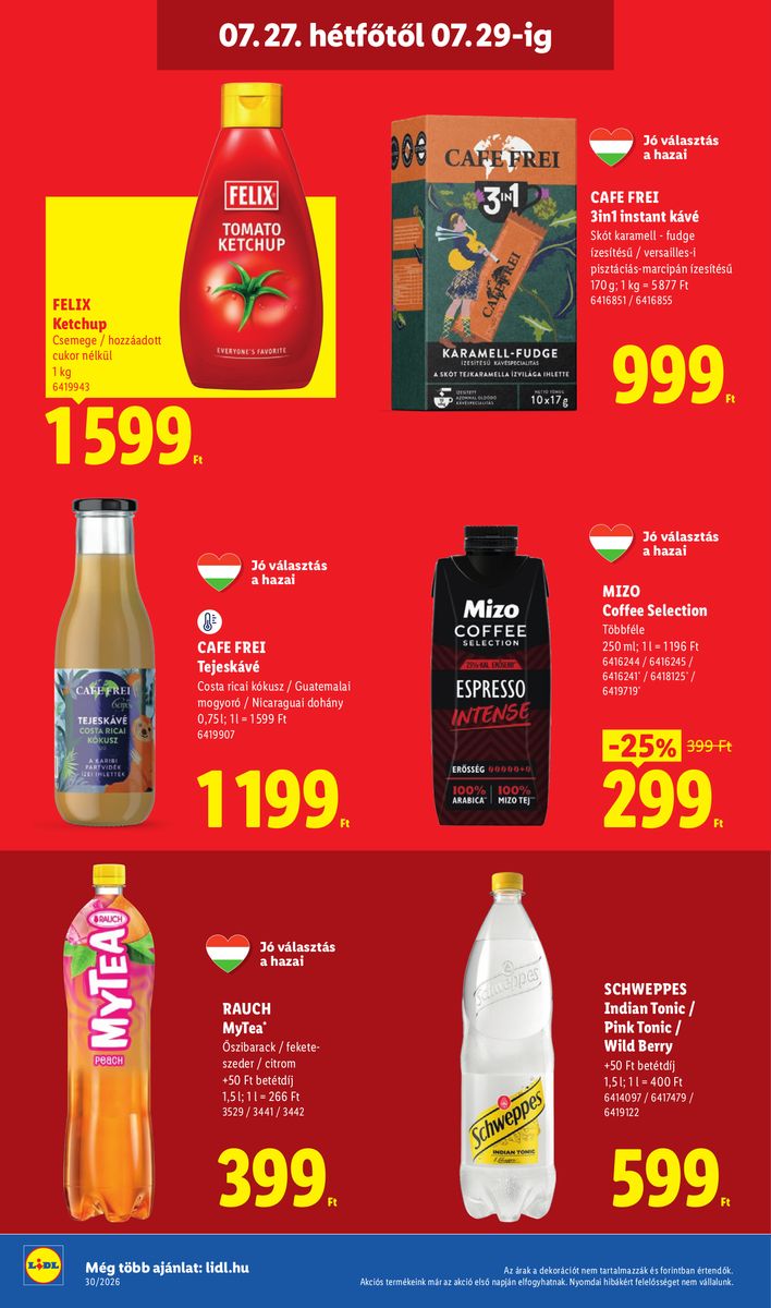 Lidl catalog page 66 — 2026-07-20 to 2026-07-25