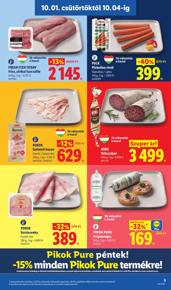 Lidl catalog page 5 — 2026-09-28 to 2026-10-03