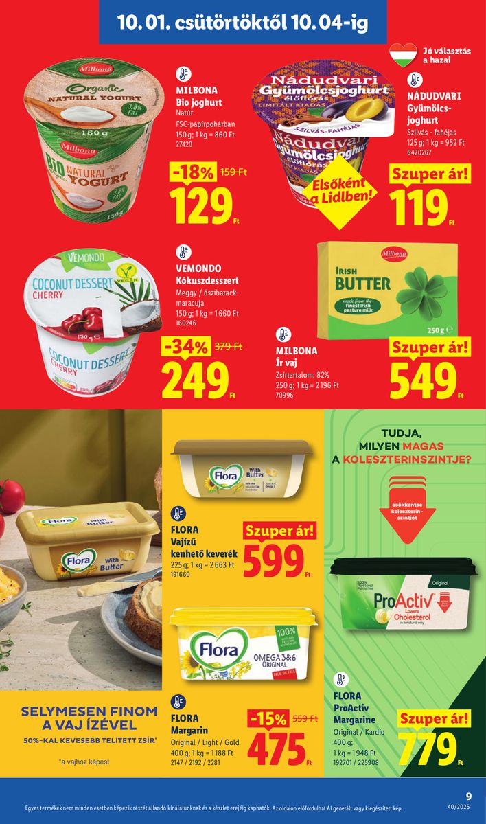 Lidl catalog page 9 — 2026-09-28 to 2026-10-03