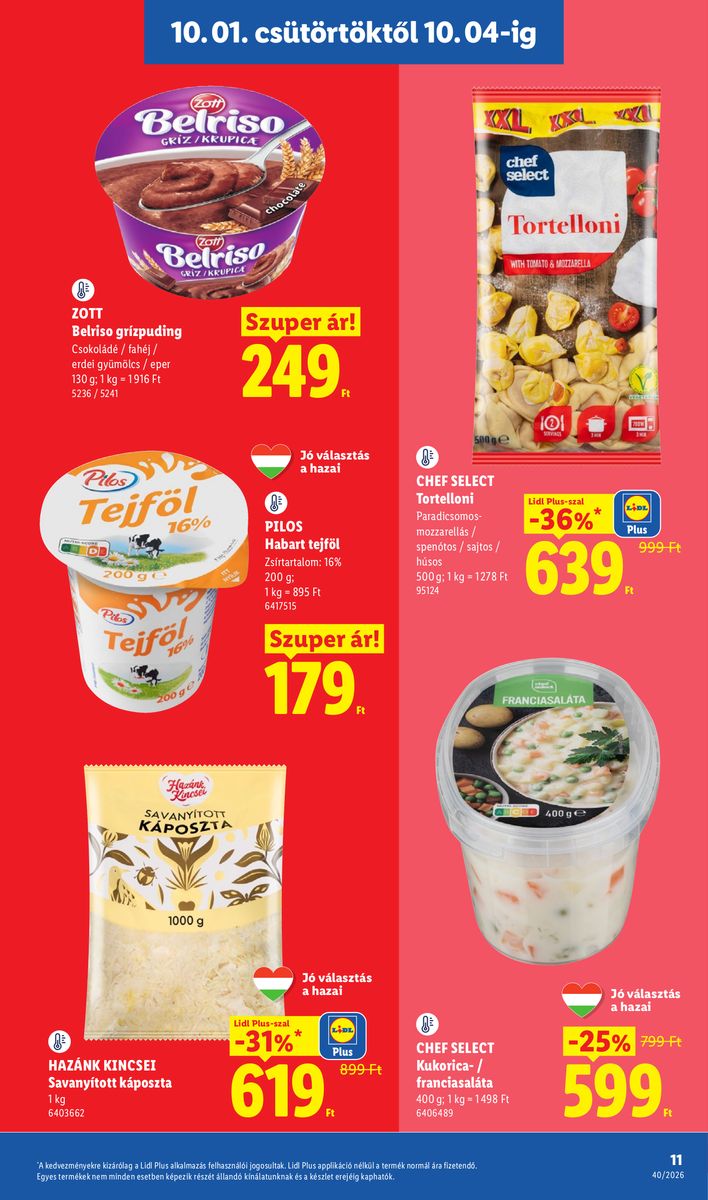 Lidl catalog page 11 — 2026-09-28 to 2026-10-03