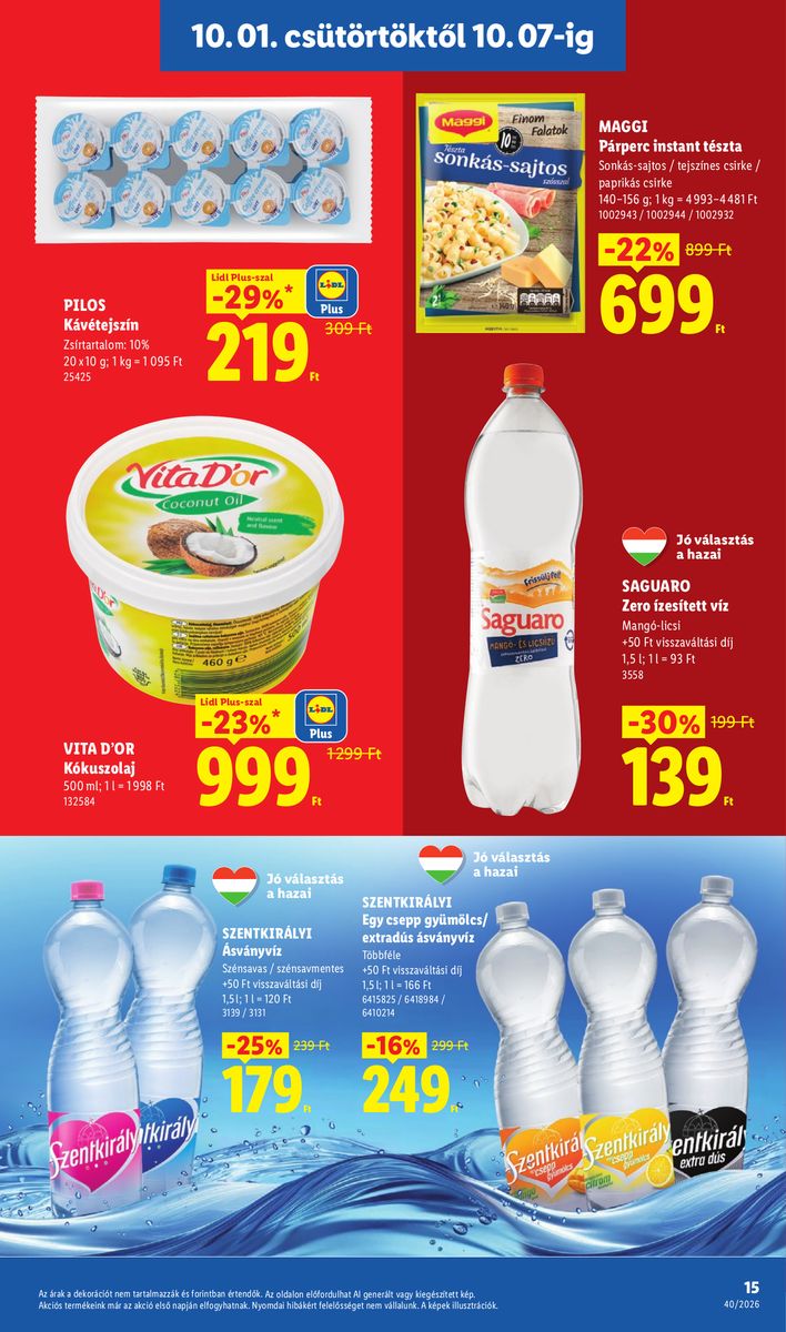 Lidl catalog page 15 — 2026-09-28 to 2026-10-03