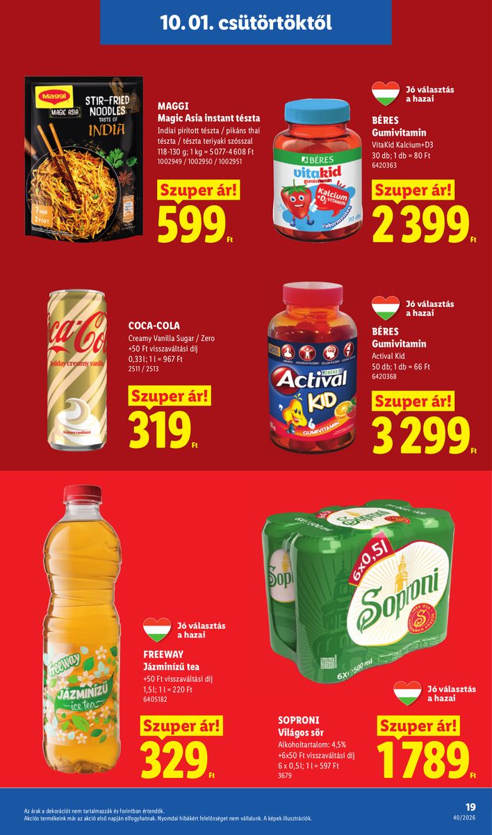 Lidl catalog page 19 — 2026-09-28 to 2026-10-03