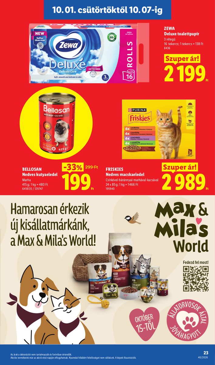 Lidl catalog page 23 — 2026-09-28 to 2026-10-03