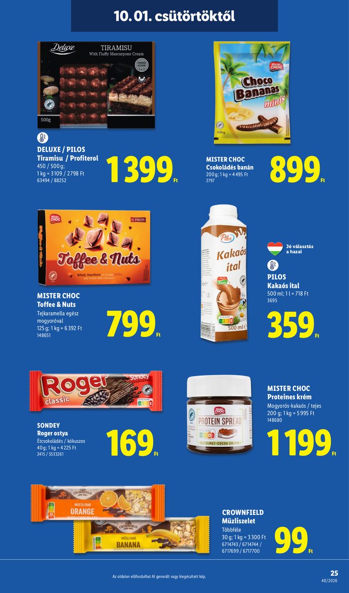 Lidl catalog page 25 — 2026-09-28 to 2026-10-03