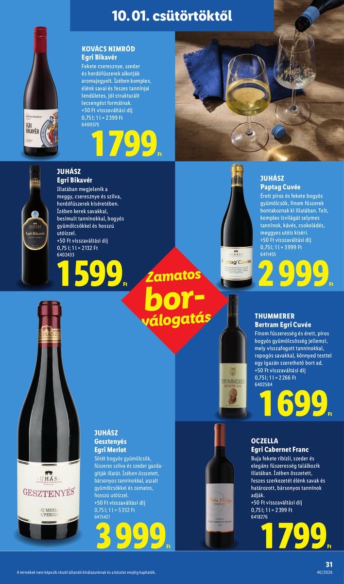 Lidl catalog page 31 — 2026-09-28 to 2026-10-03