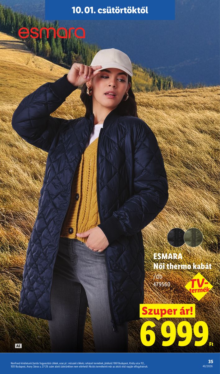 Lidl catalog page 35 — 2026-09-28 to 2026-10-03