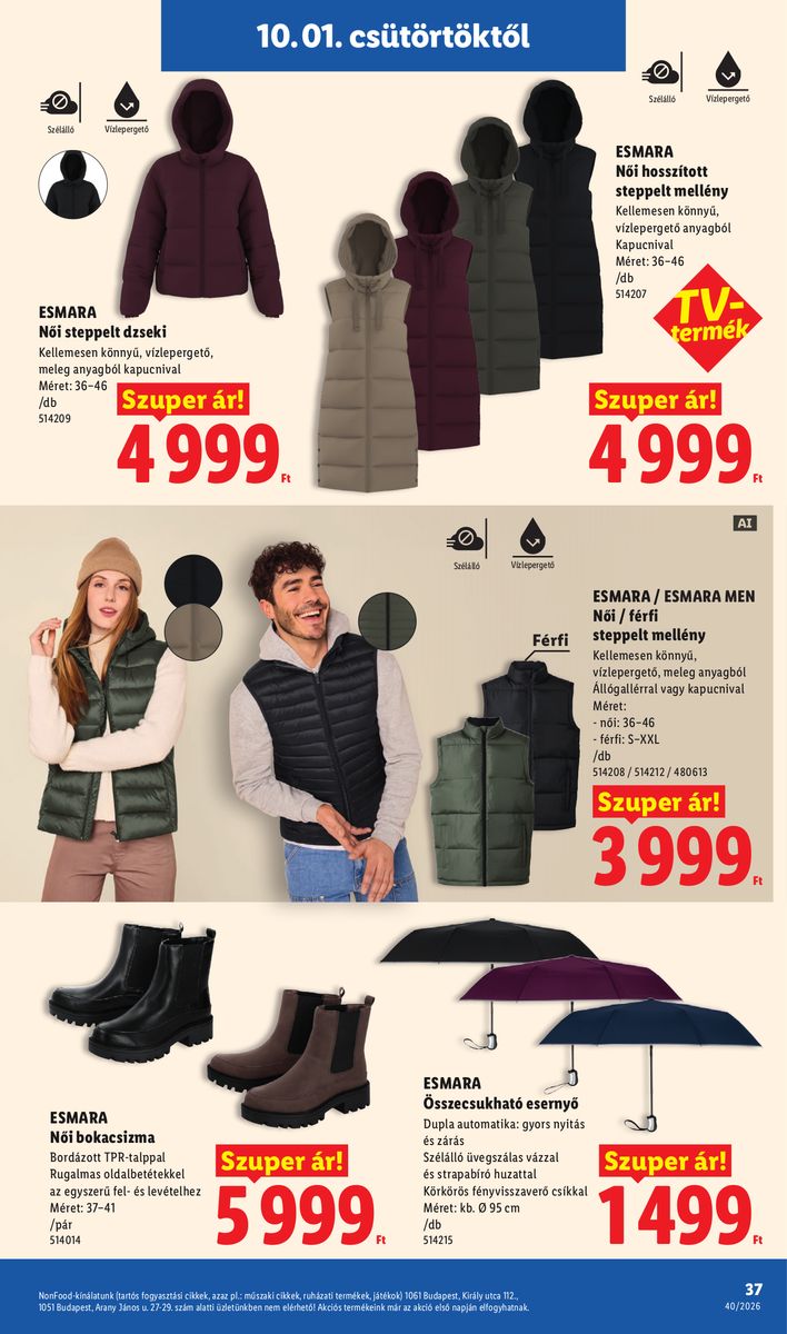 Lidl catalog page 37 — 2026-09-28 to 2026-10-03