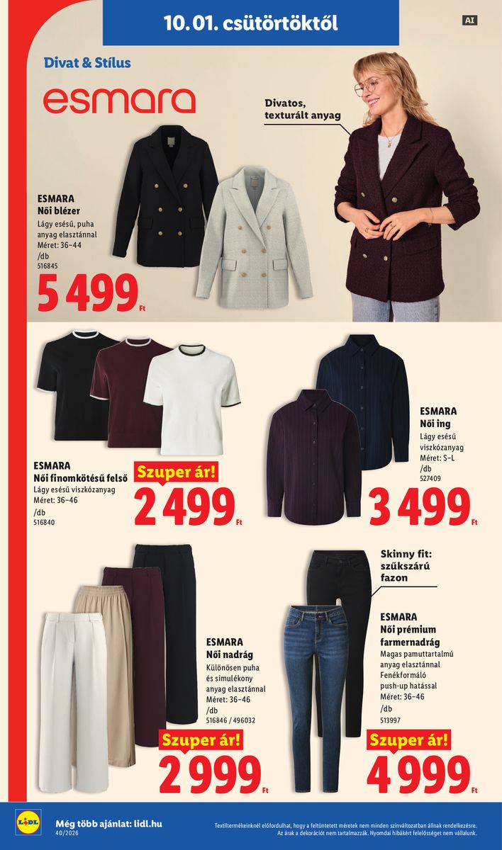 Lidl catalog page 38 — 2026-09-28 to 2026-10-03