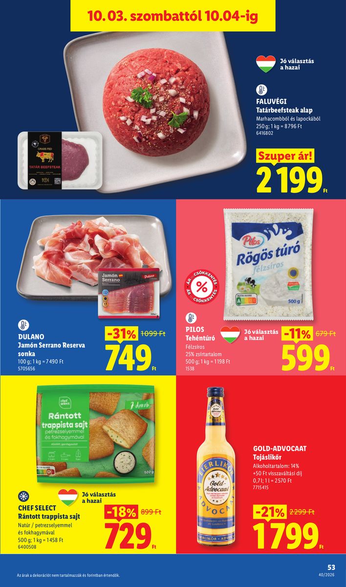 Lidl catalog page 53 — 2026-09-28 to 2026-10-03