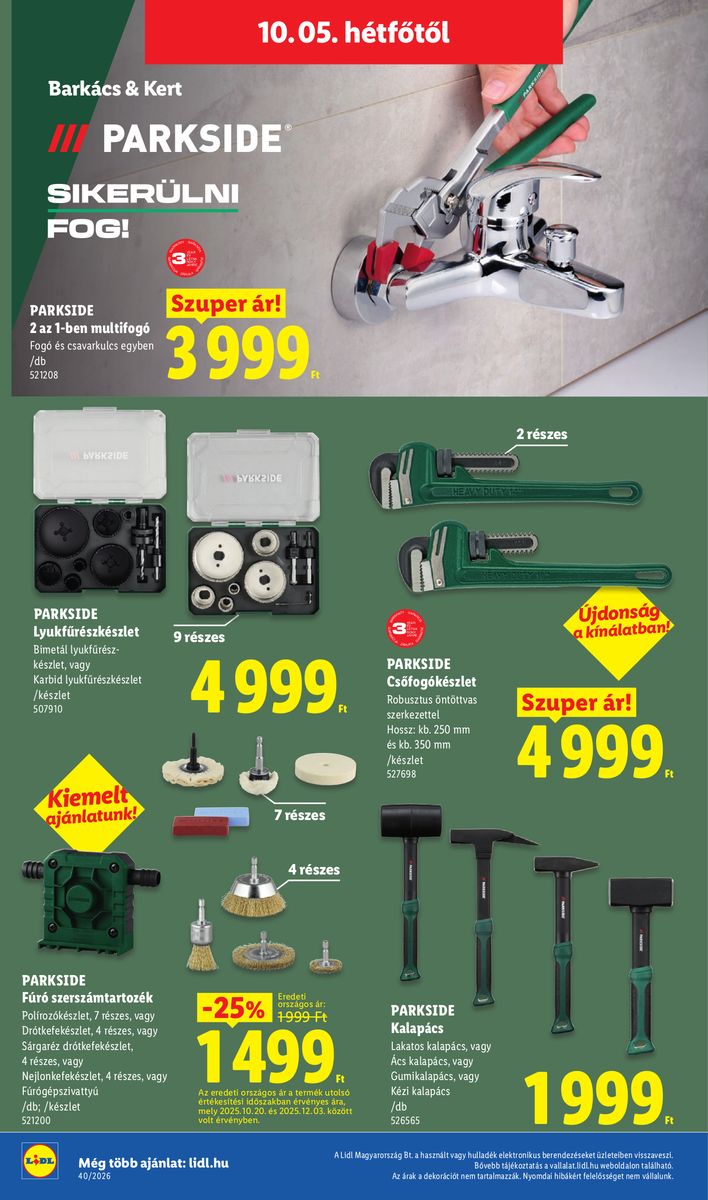 Lidl catalog page 58 — 2026-09-28 to 2026-10-03