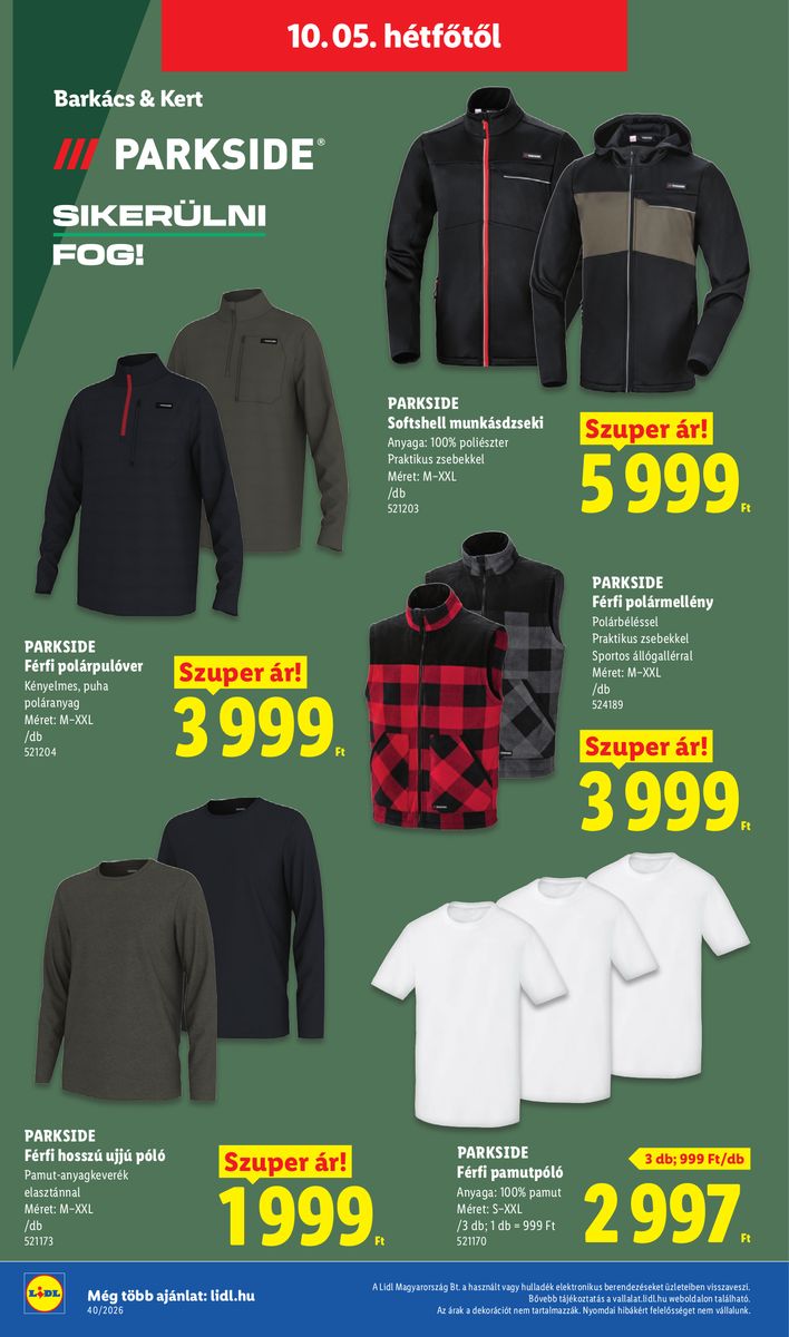 Lidl catalog page 60 — 2026-09-28 to 2026-10-03