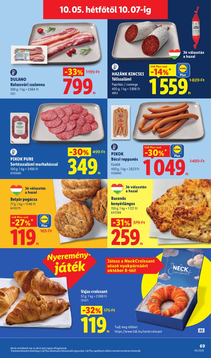 Lidl catalog page 69 — 2026-09-28 to 2026-10-03