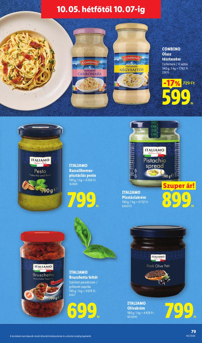 Lidl catalog page 79 — 2026-09-28 to 2026-10-03