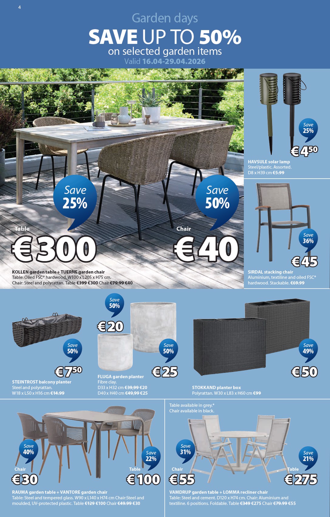 Jysk catalog page 5 — 2026-04-16 to 2026-05-27