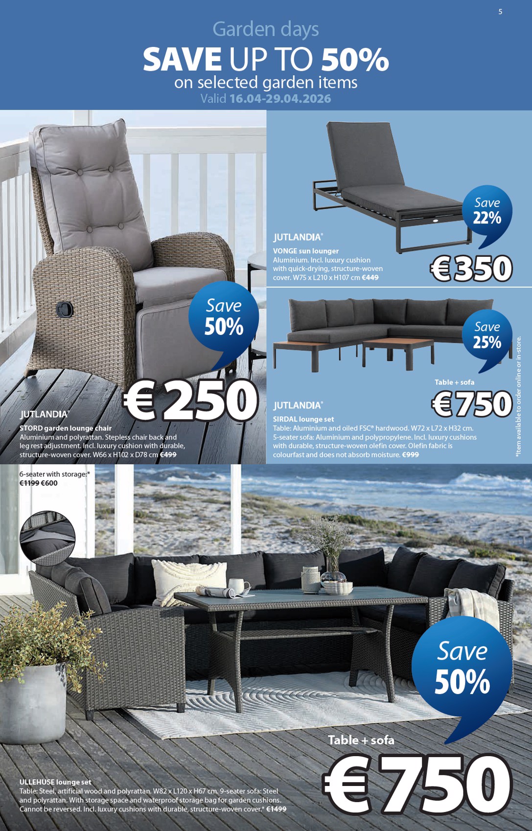 Jysk catalog page 6 — 2026-04-16 to 2026-05-27