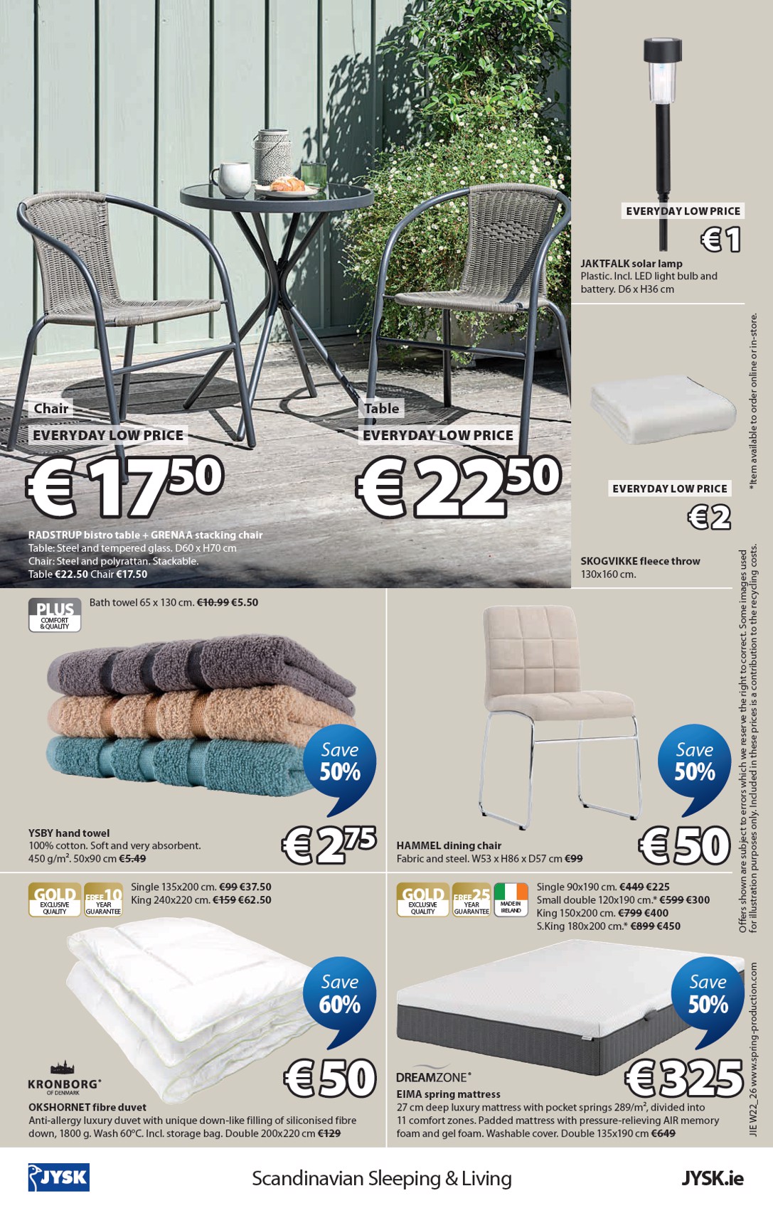 Jysk catalog page 25 — 2026-05-28 to 2026-07-01