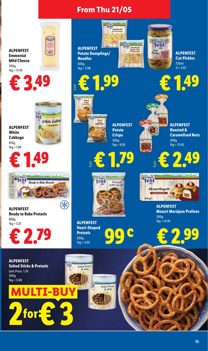 Lidl catalog page 13 — 2026-05-21 to 2026-05-27