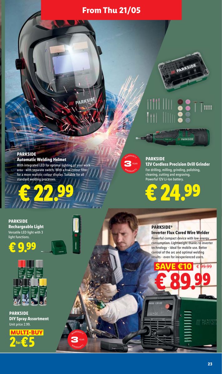 Lidl catalog page 23 — 2026-05-21 to 2026-05-27