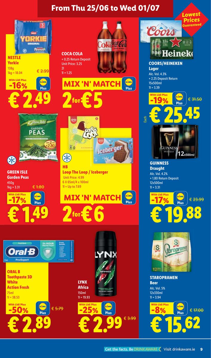 Lidl catalog page 9 — 2026-06-25 to 2026-07-01