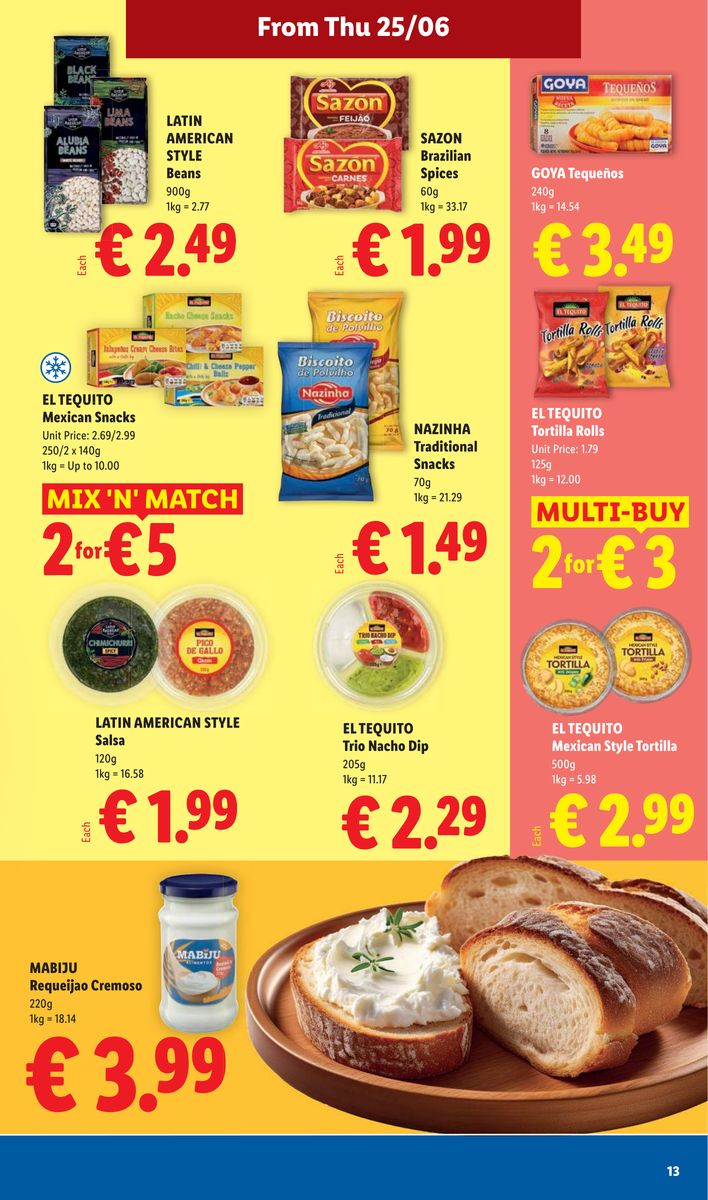 Lidl catalog page 13 — 2026-06-25 to 2026-07-01