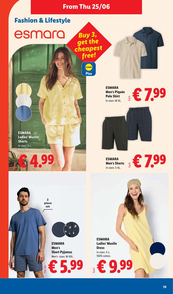 Lidl catalog page 19 — 2026-06-25 to 2026-07-01