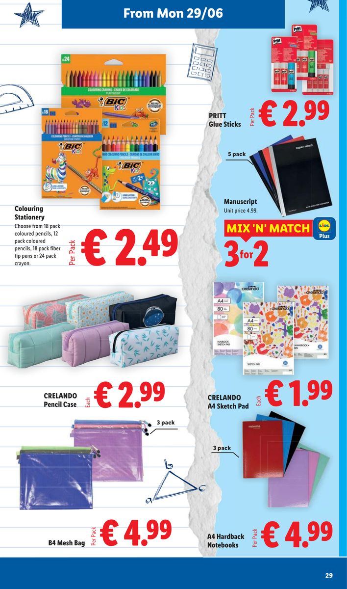 Lidl catalog page 29 — 2026-06-25 to 2026-07-01