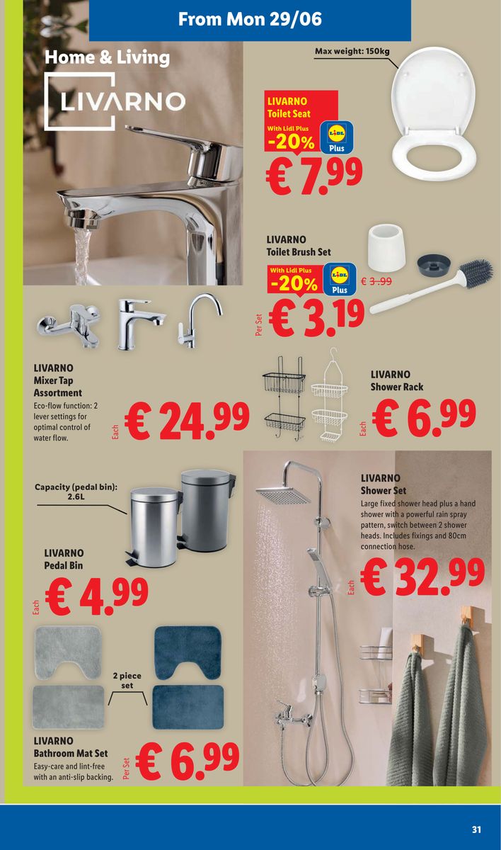 Lidl catalog page 31 — 2026-06-25 to 2026-07-01