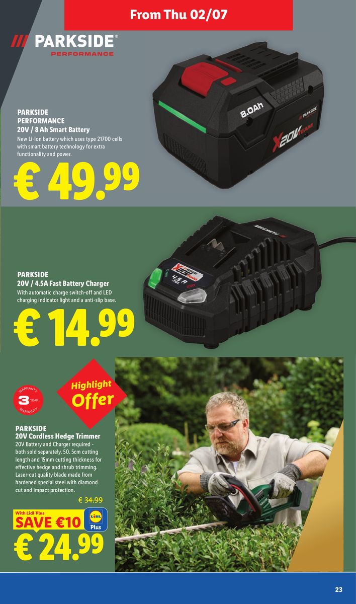 Lidl catalog page 23 — 2026-07-02 to 2026-07-08
