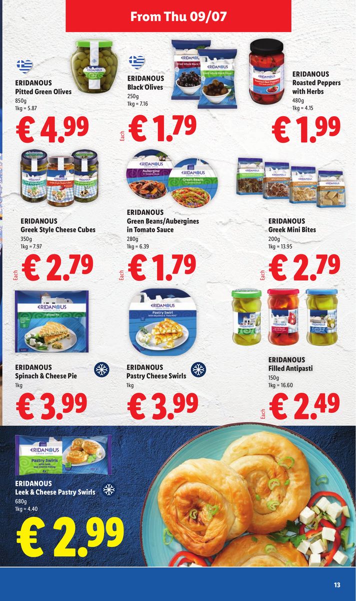 Lidl catalog page 13 — 2026-07-09 to 2026-07-15
